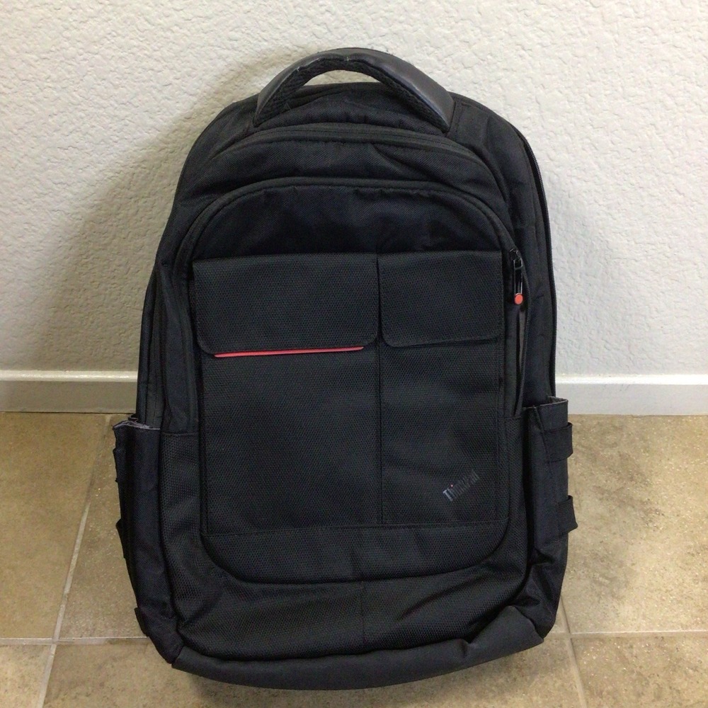 Lenovo Thinkpad Professional backpack Fits 15.6" Laptop Bag Black Red